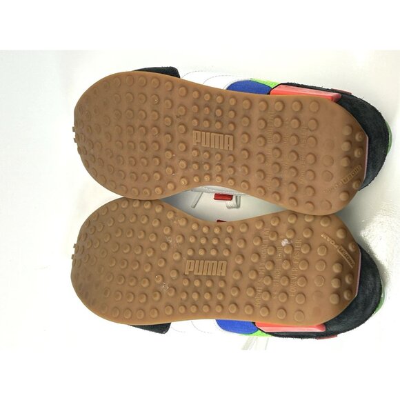 PUMA Future Rider 371149-01 Black/Blue/Green  Sneakers 2019 Size 7C - Picture 11 of 12